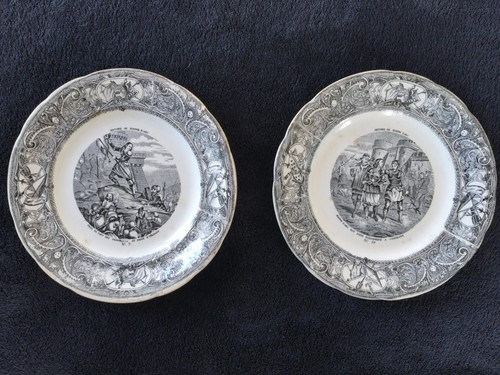 Assiettes parlantes ème - assiettes,