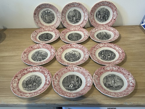 Série complète assiettes - sÉrie, 12