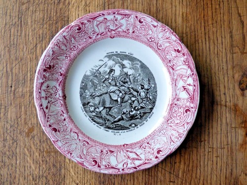 Assiette parlante porcelaine - parlante,